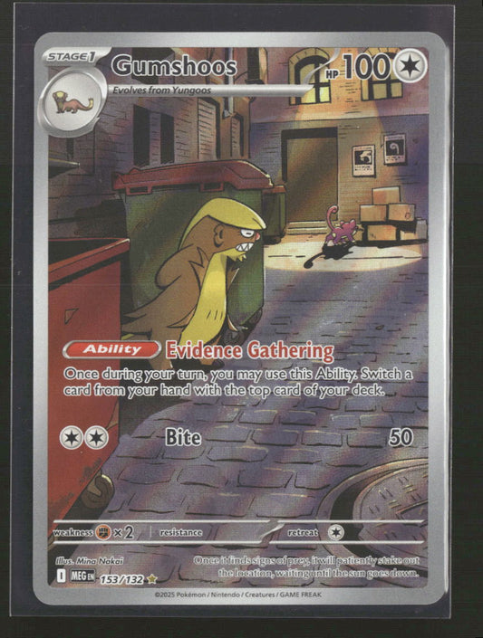 ME01: Mega Evolution Gumshoos #153/132