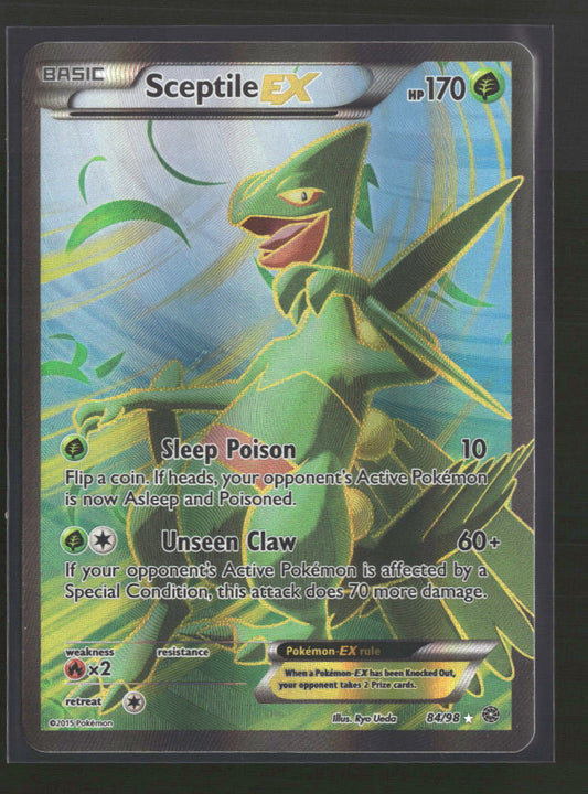 XY - Ancient Origins Sceptile EX (84 Full Art) #84/98