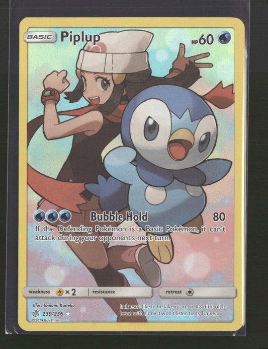 SM - Cosmic Eclipse Piplup (Secret) #239/236
