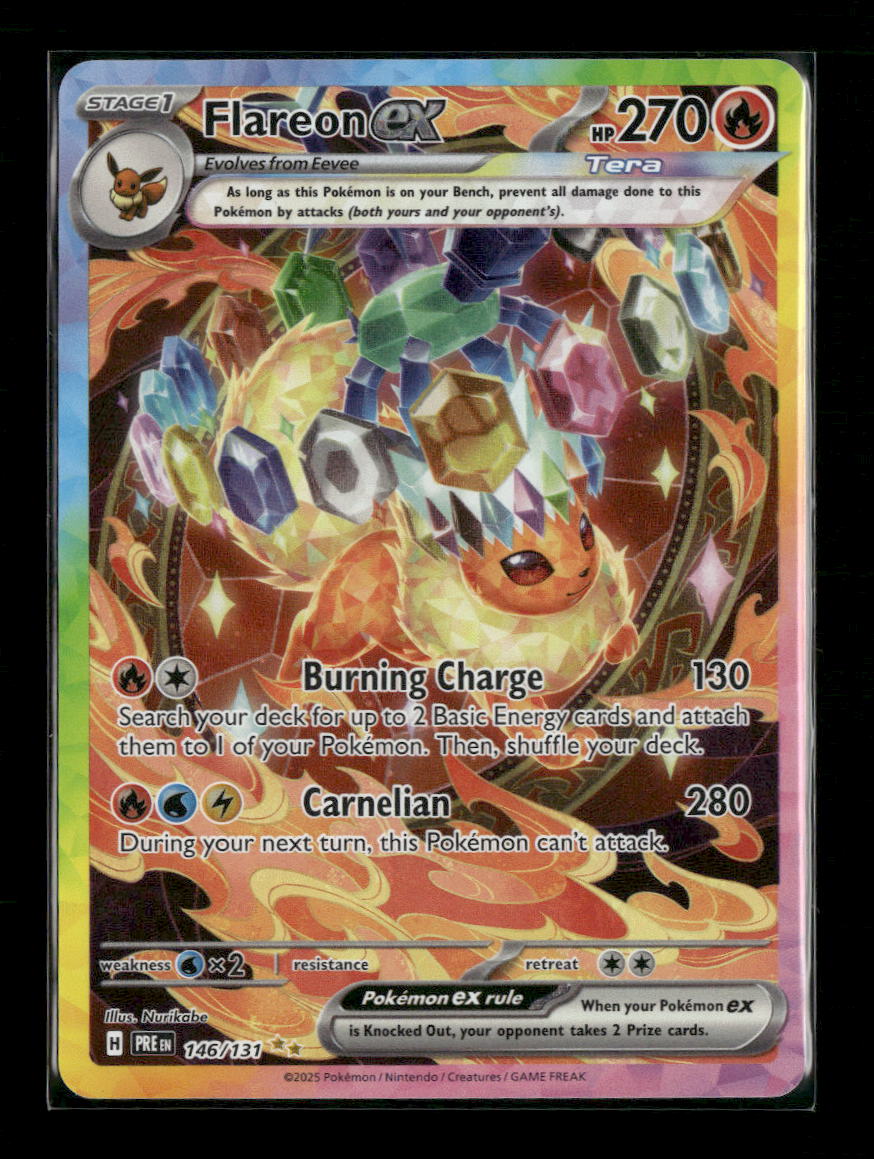 SV: Prismatic Evolutions Flareon ex #146/131