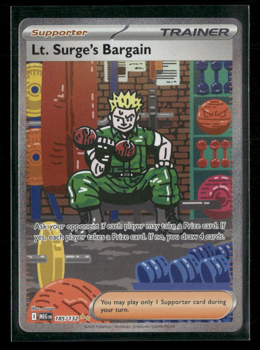 Lt. Surge's Bargain - 185/132 - ME01: Mega Evolution (MEG)