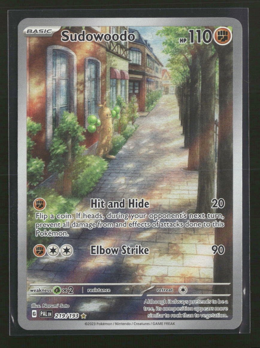 SV02: Paldea Evolved Sudowoodo #219/193