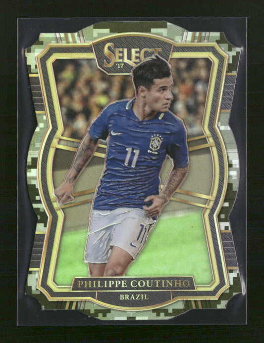 2017-18 Panini Select Camo Philippe Coutinho #/20 #137
