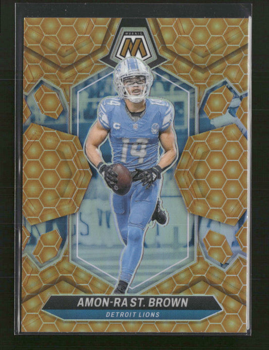 2024 Panini Mosaic Honeycomb Amon-Ra St. Brown #74