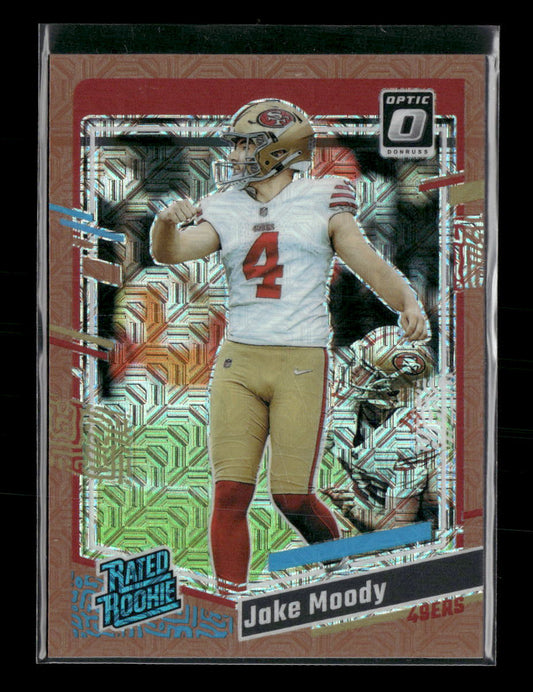 2023 Donruss Optic Bronze Mojo Jake Moody Rookie #/35 #289
