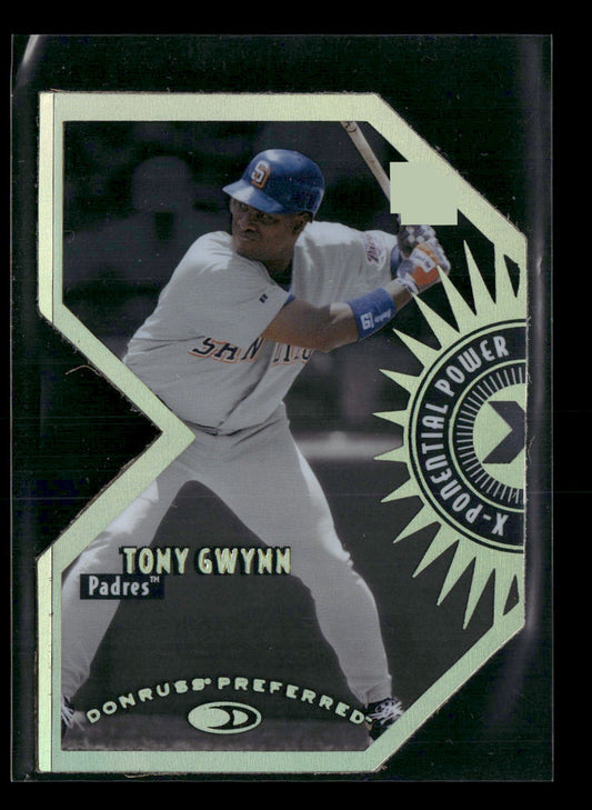 1997 Donruss Preferred X-Ponential Power Tony Gwynn #/3000 #10A
