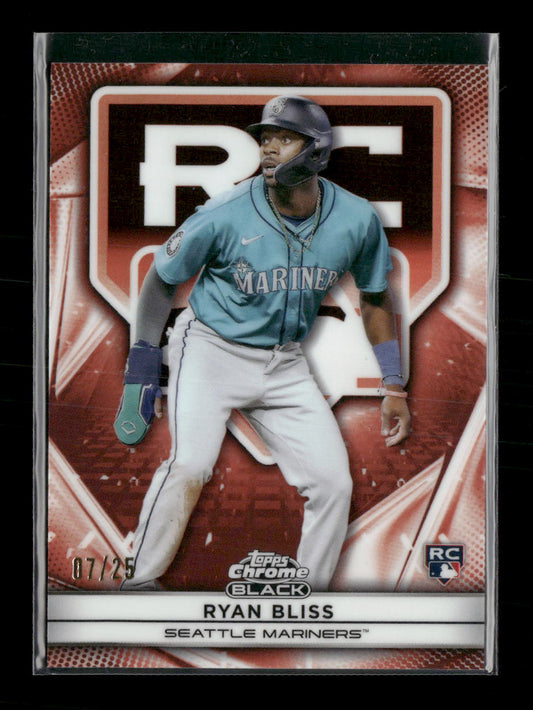 2025 Topps Chrome Black Ryan Bliss Rookie Variation #/25
