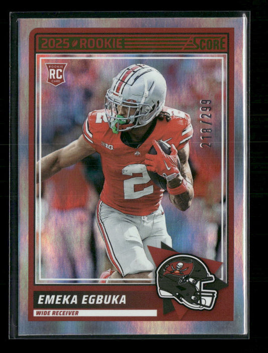 2025 Score Circular Emeka Egbuka Rookie #/299 #2
