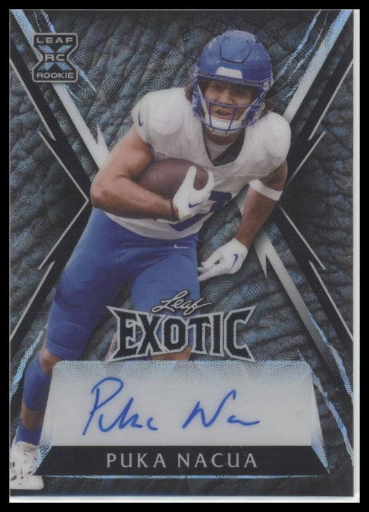 Leaf Exotic Elephant Kaleidoscoe #/3 Auto Puka Nacua ##BA-PN1