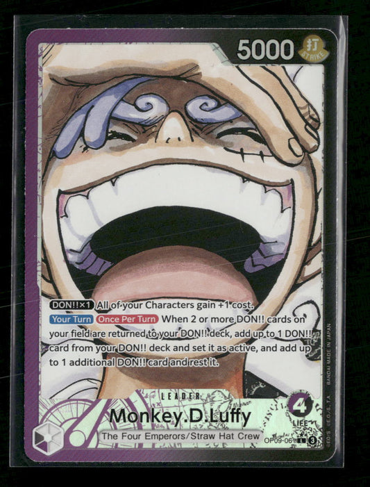 Emperors in the New World Monkey.D.Luffy (061) (Parallel) #OP09-061