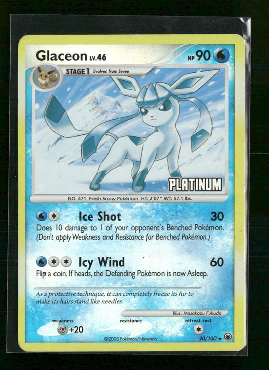 Burger King Promos Glaceon #020/100