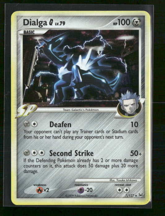 Platinum Dialga G #7/127