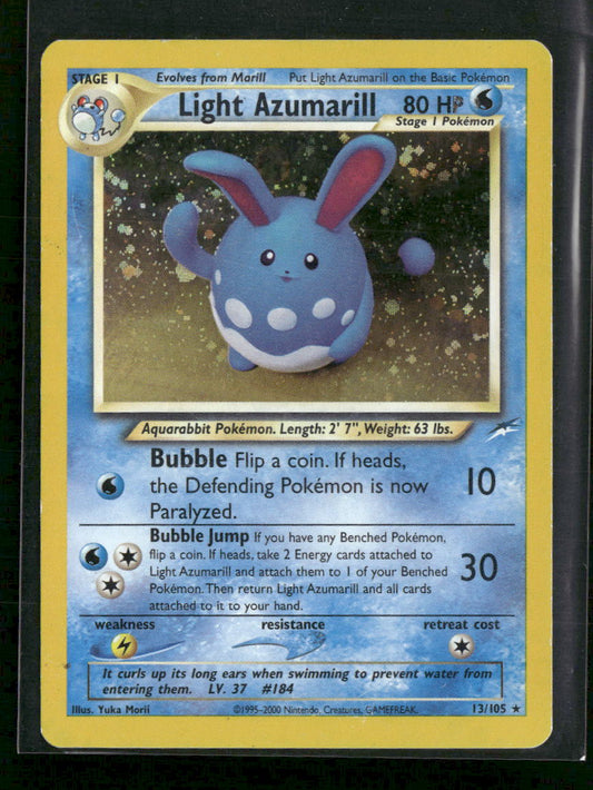 Neo Destiny Light Azumarill #013/105