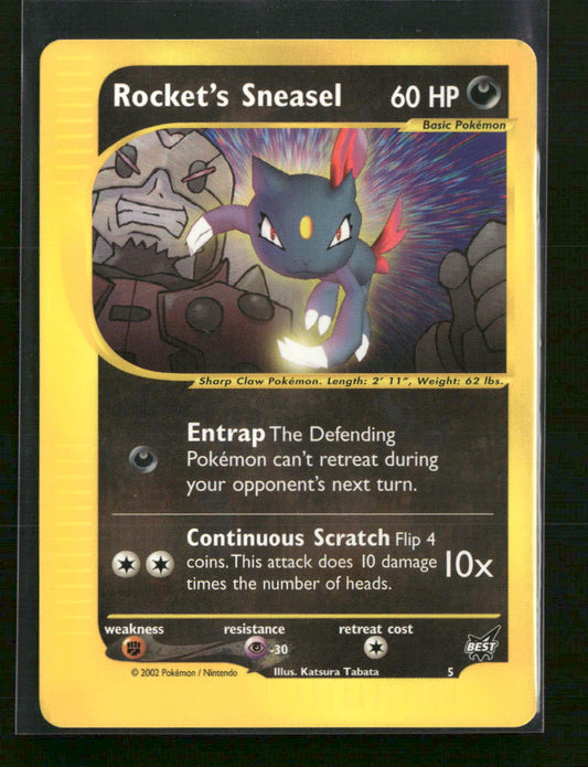 Best of Promos Rocket's Sneasel #005/009
