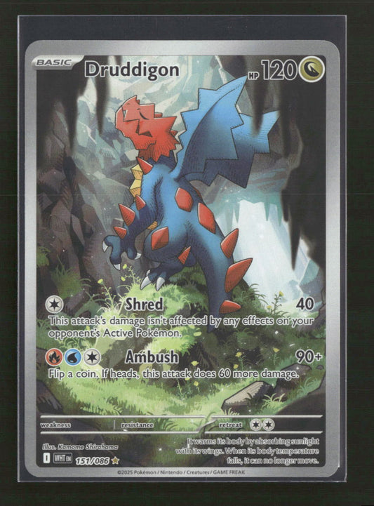 SV: White Flare Druddigon #151/086