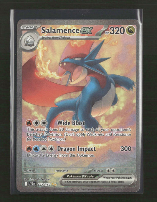 SV09: Journey Together Salamence ex #187/159