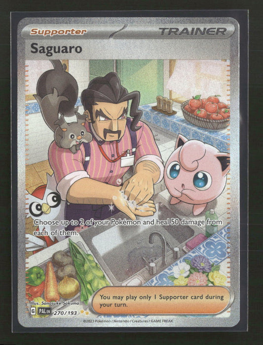 SV02: Paldea Evolved Saguaro #270/193