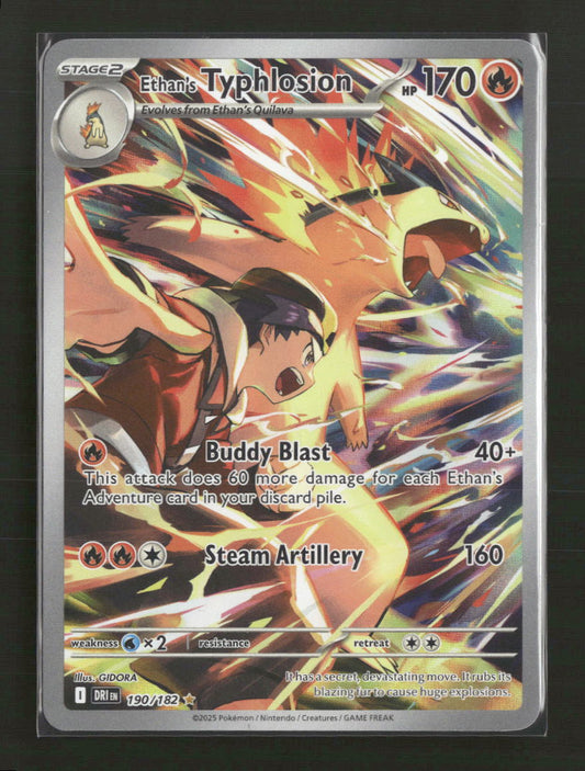 SV10: Destined Rivals Ethan's Typhlosion #190/182