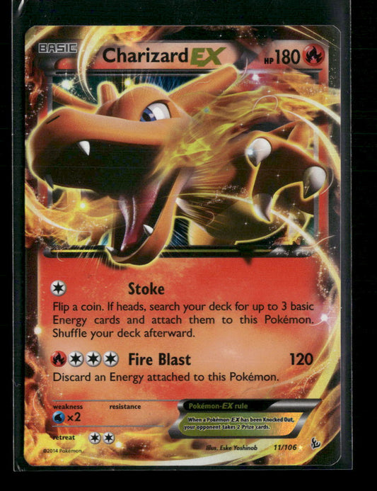 XY - Flashfire Charizard EX (11) #11/106