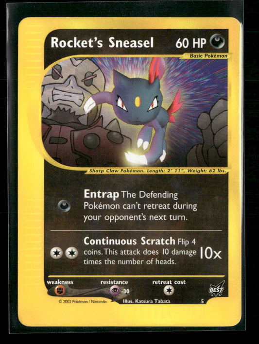 Best of Promos Rocket's Sneasel #005/009