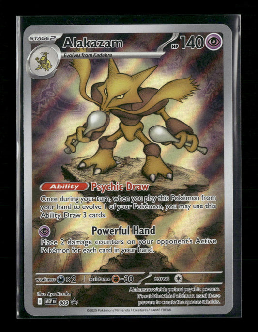Alakazam - 009 - ME: Mega Evolution Promo (MEP)