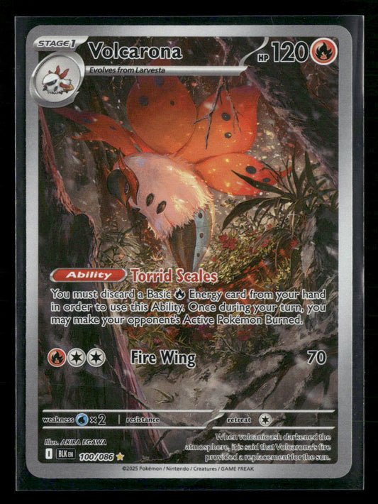 SV: Black Bolt Volcarona #100/086