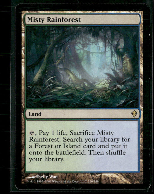 Zendikar Misty Rainforest #220