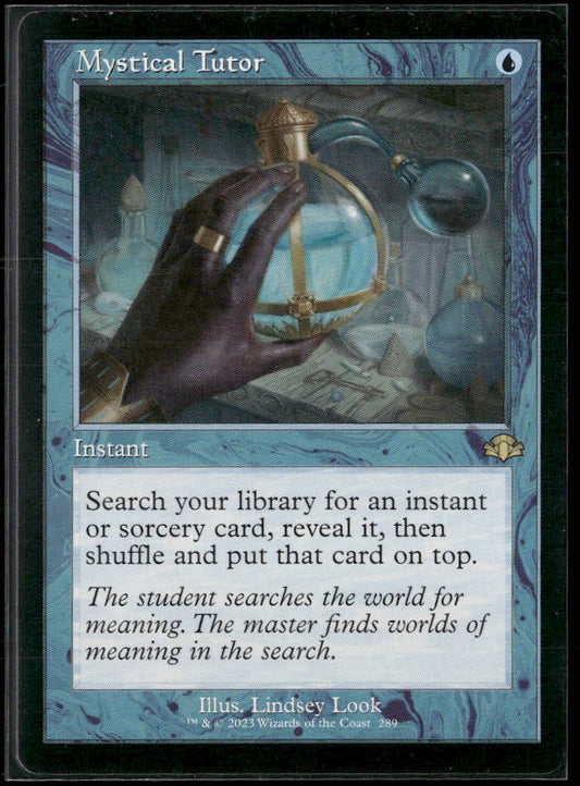 Dominaria Remastered Mystical Tutor (Retro Frame) #289