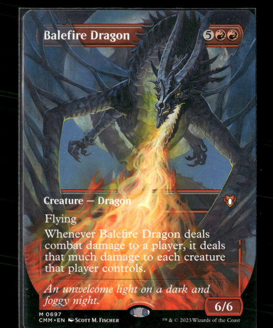 Commander Masters Balefire Dragon (Borderless) #697