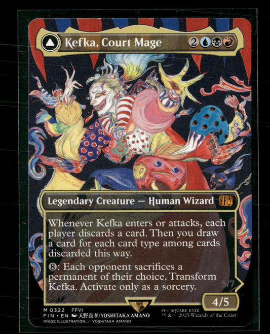 FINAL FANTASY Kefka, Court Mage (0322) (Borderless) #322