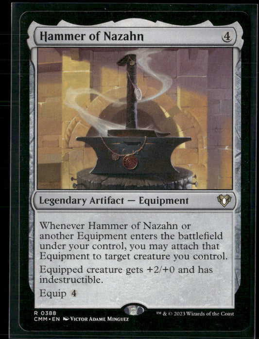 Commander Masters Hammer of Nazahn #388