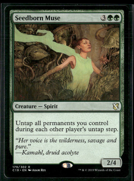 Commander 2019 Seedborn Muse #179