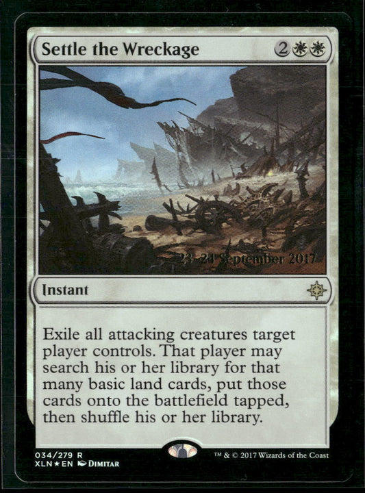 Prerelease Cards Settle the Wreckage #34