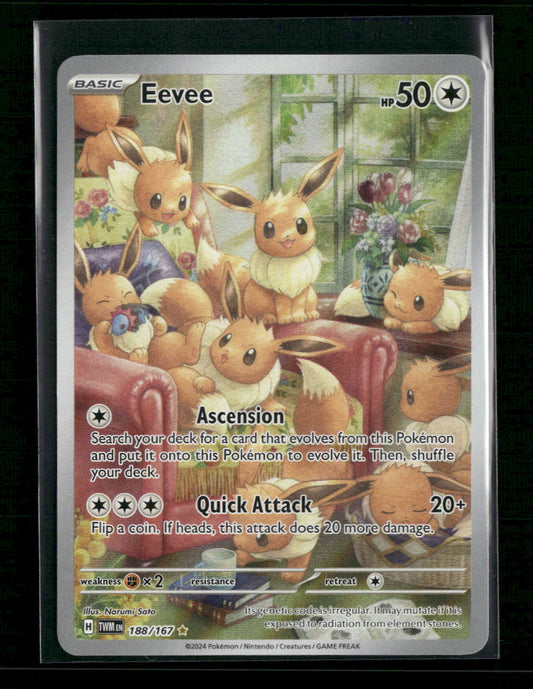 SV06: Twilight Masquerade Eevee #188/167
