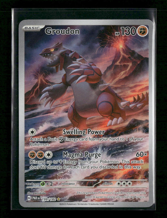 SV04: Paradox Rift Groudon #199/182