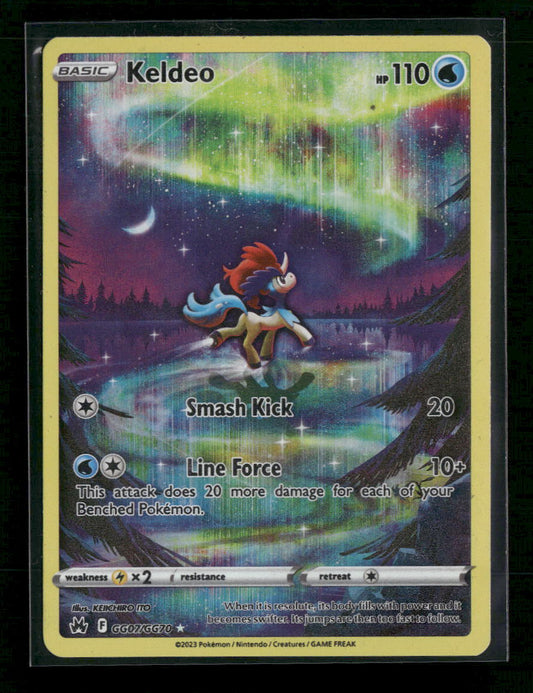 Crown Zenith: Galarian Gallery Keldeo #GG07/GG70