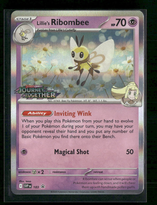 SV: Scarlet & Violet Promo Cards Lillie's Ribombee #183