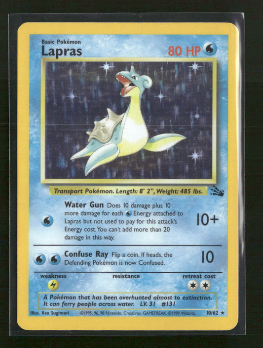 Fossil Lapras (10) #10/62