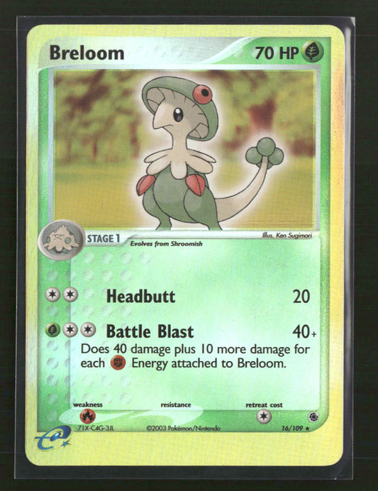 Ruby and Sapphire Breloom #16/109