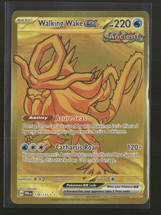 SV: Prismatic Evolutions Walking Wake ex #178/131