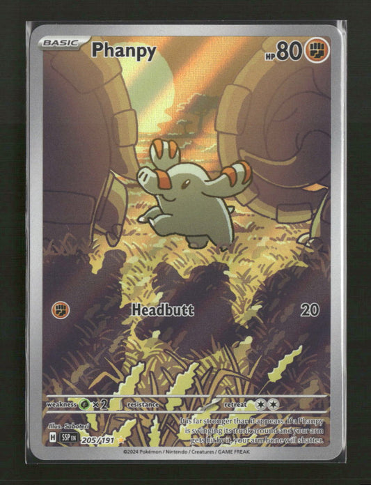 SV08: Surging Sparks Phanpy #205/191