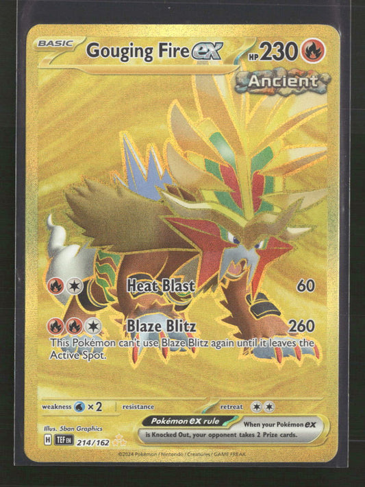 SV05: Temporal Forces Gouging Fire ex #214/162