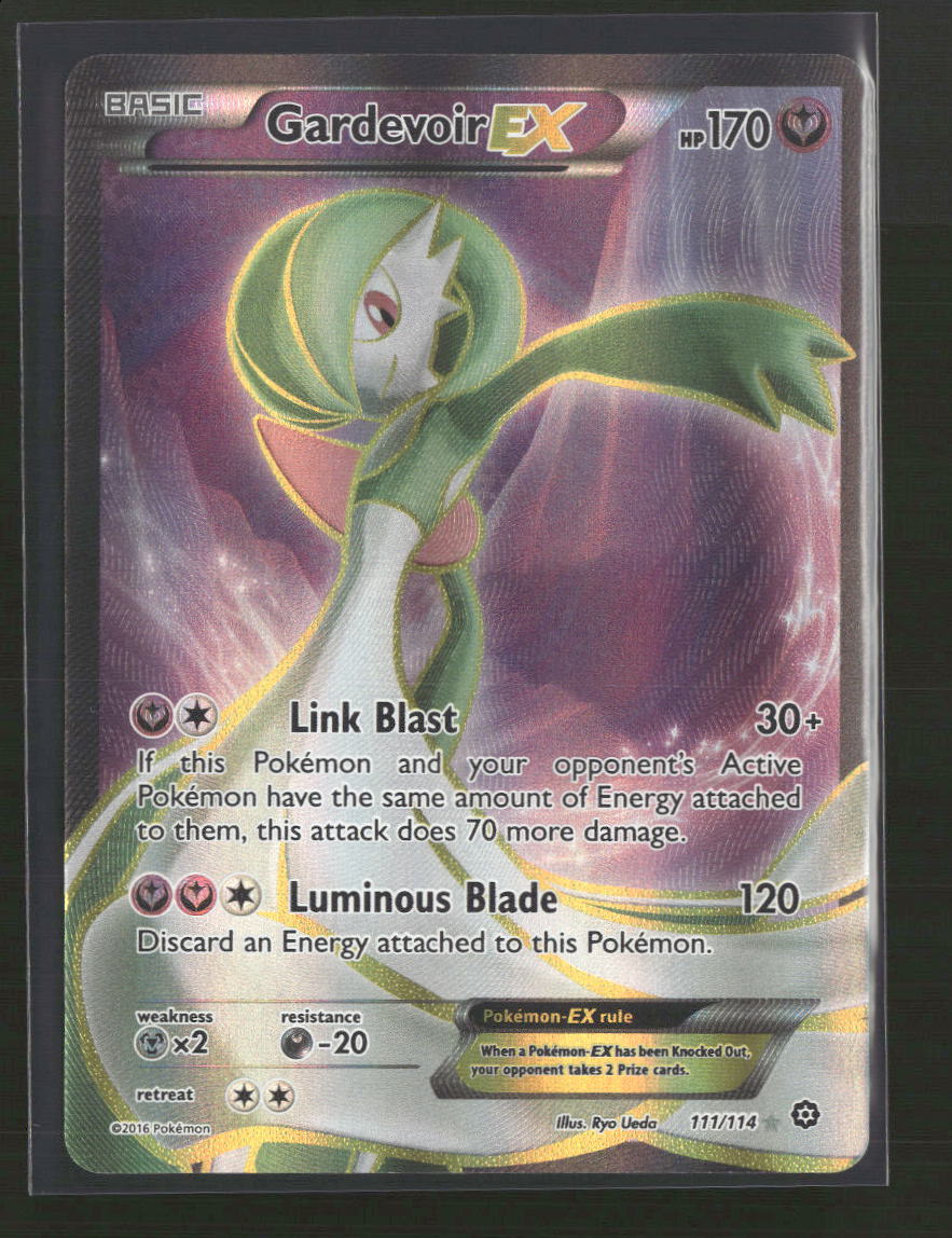XY - Steam Siege Gardevoir EX (Full Art) #111/114