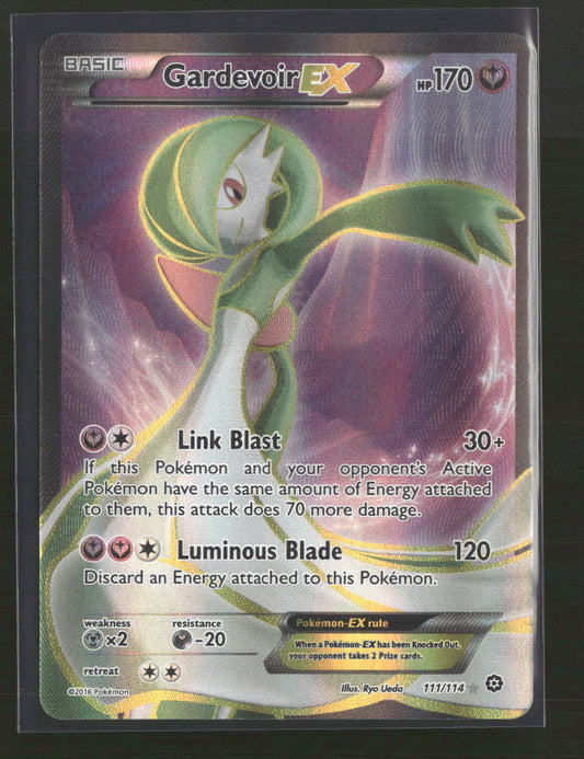 XY - Steam Siege Gardevoir EX (Full Art) #111/114