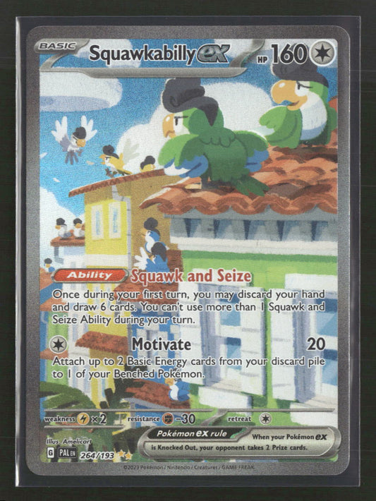 SV02: Paldea Evolved Squawkabilly ex #264/193