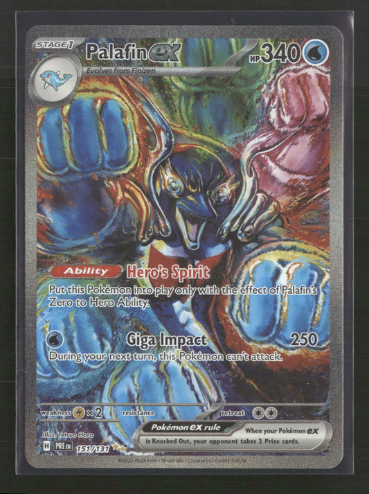 SV: Prismatic Evolutions Palafin ex #151/131