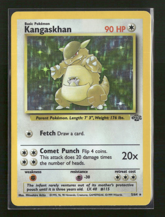 Jungle Kangaskhan (5) Unlimited Holofoil #05/64