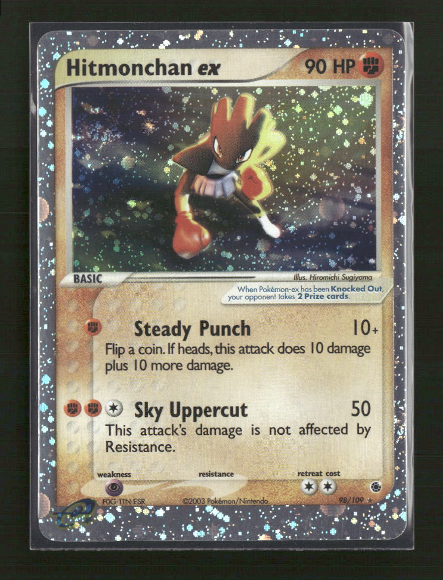Ruby and Sapphire Hitmonchan ex #98/109