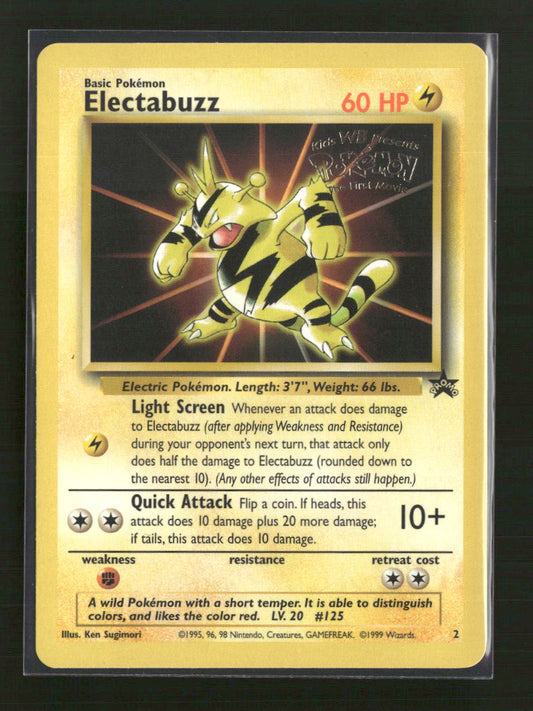 WoTC Promo Electabuzz (Movie Promo) #02/53