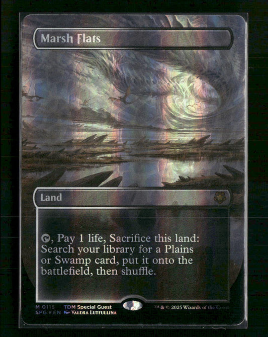 Special Guests Marsh Flats (Borderless) (Dragonscale Foil) #115